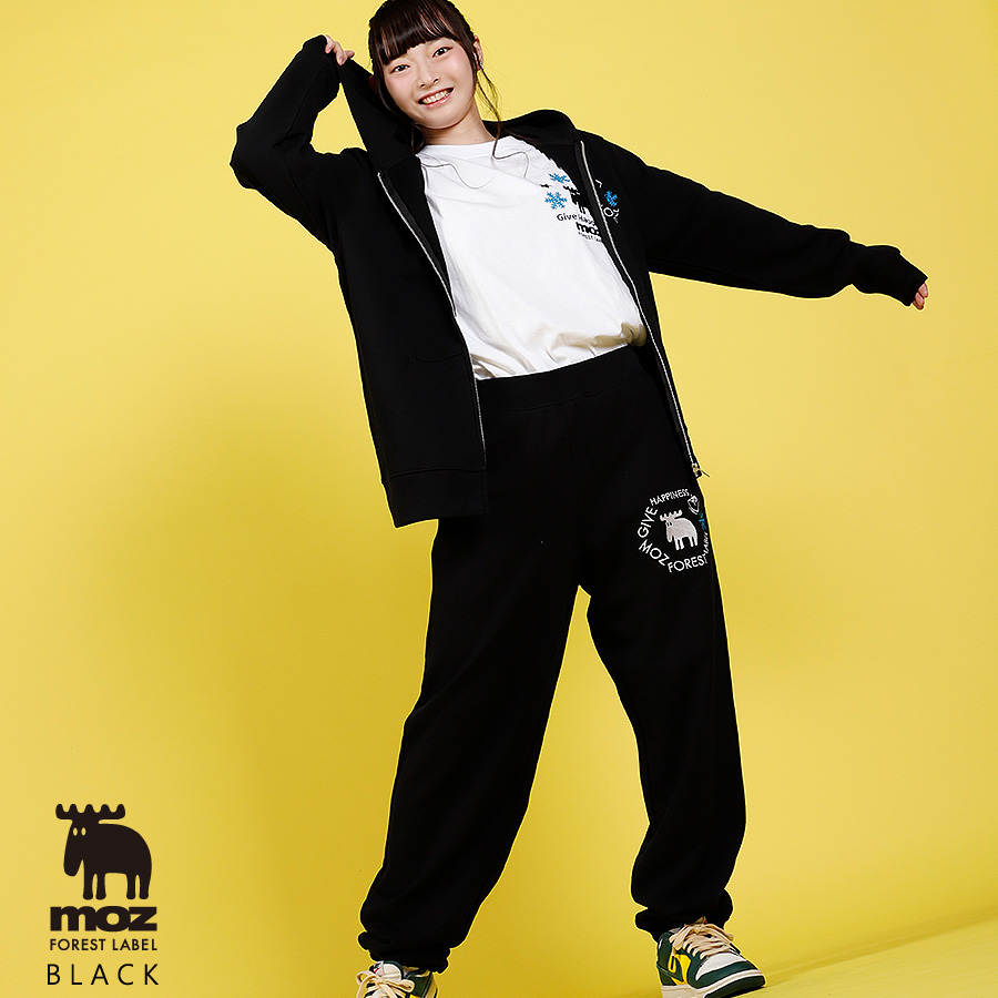 大庭雅 × moz FOREST LABEL コラボスウェットパンツ