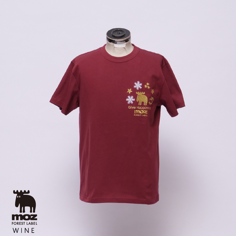 大庭雅×moz FOREST LABEL コラボ半袖Tシャツ