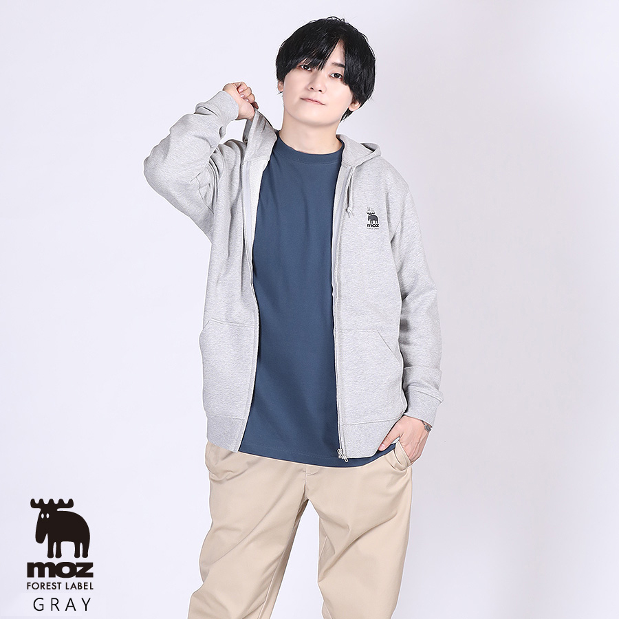 天崎滉平×moz FOREST LABEL コラボZIPパーカー