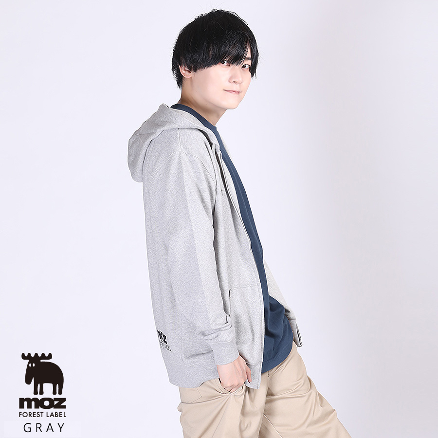 天崎滉平×moz FOREST LABEL コラボZIPパーカー