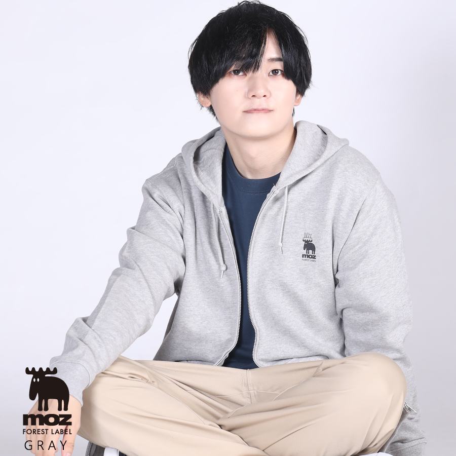 天崎滉平×moz FOREST LABEL コラボZIPパーカー