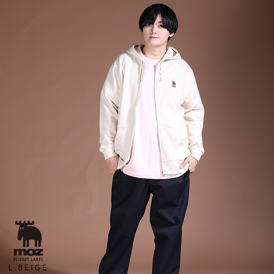 天崎滉平×moz FOREST LABEL コラボZIPパーカー
