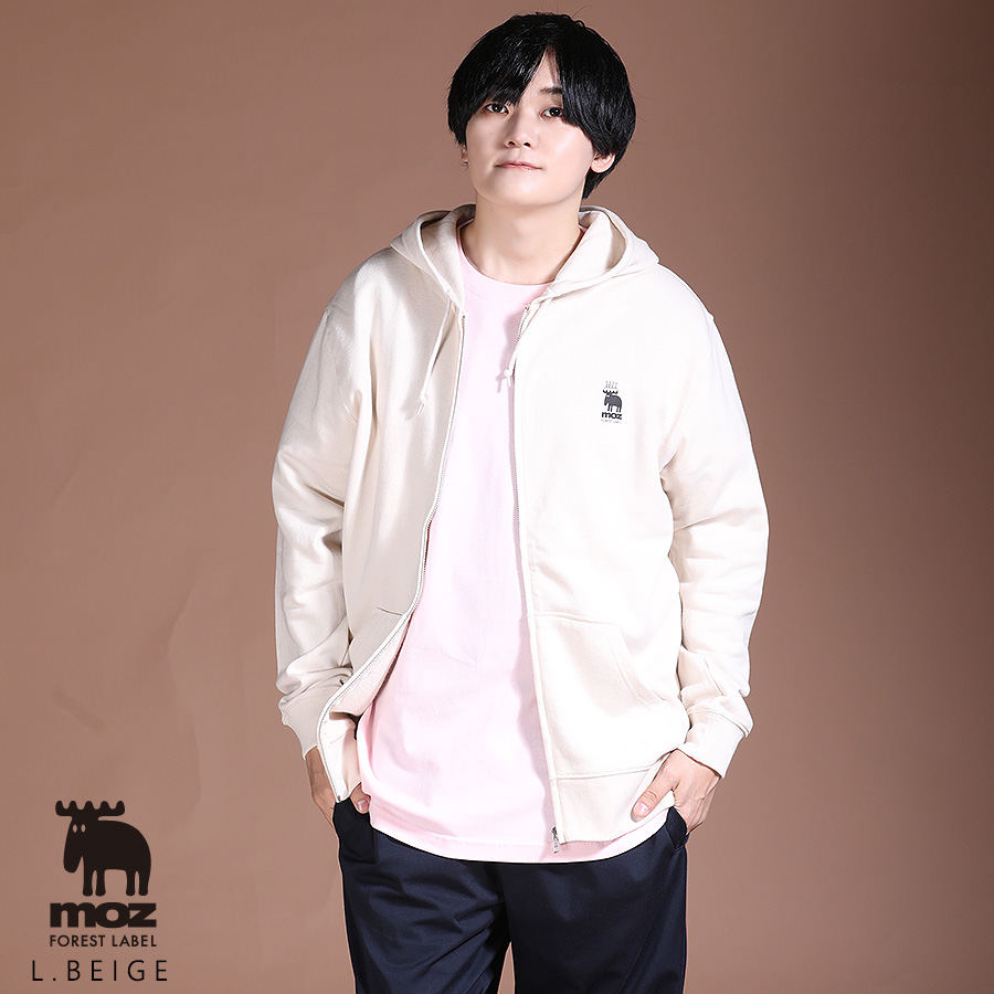 天崎滉平×moz FOREST LABEL コラボZIPパーカー