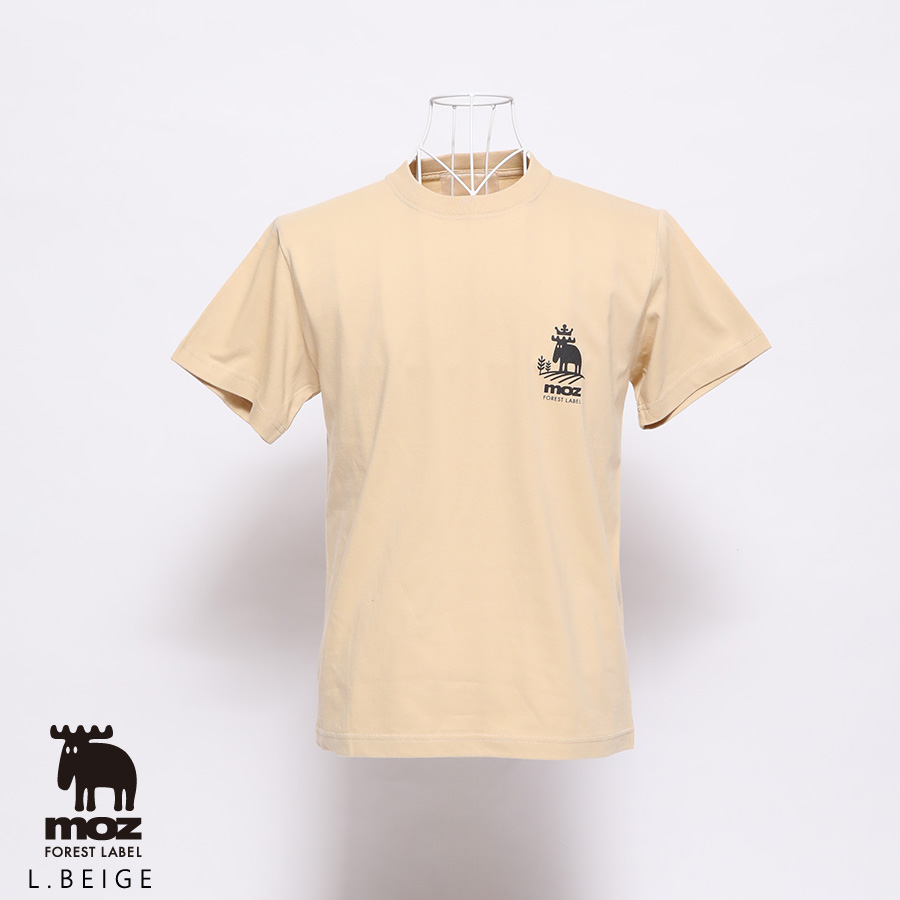 土くれプリンセス さおりの暮らし×moz FOREST LABEL コラボ半袖Tシャツ