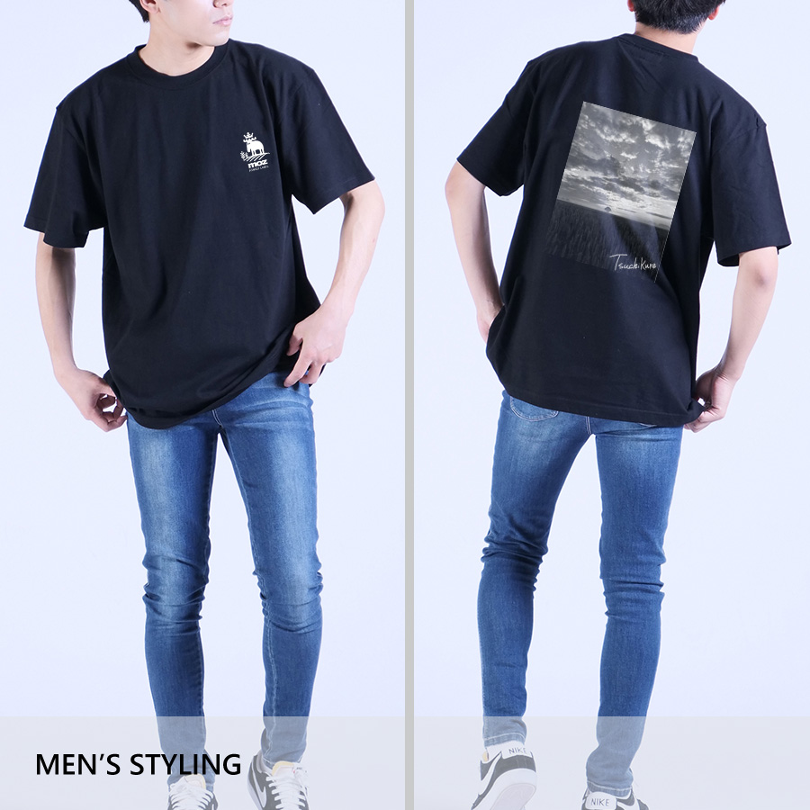 土くれプリンセス さおりの暮らし×moz FOREST LABEL コラボ半袖Tシャツ