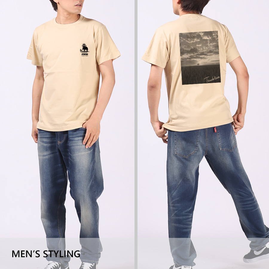 m_oさん専用　モカシャツ 土くれプリンセス さおりの暮らし×moz FOREST LABEL コラボ半袖Tシャツ