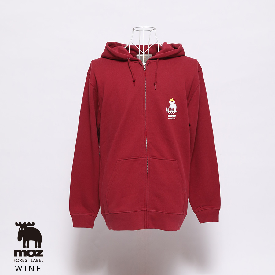 [完売品] LUZeSOMBRA × SEESEEコラボパーカー 土くれプリンセス さおりの暮らし×moz FOREST LABEL コラボZIPパーカー
