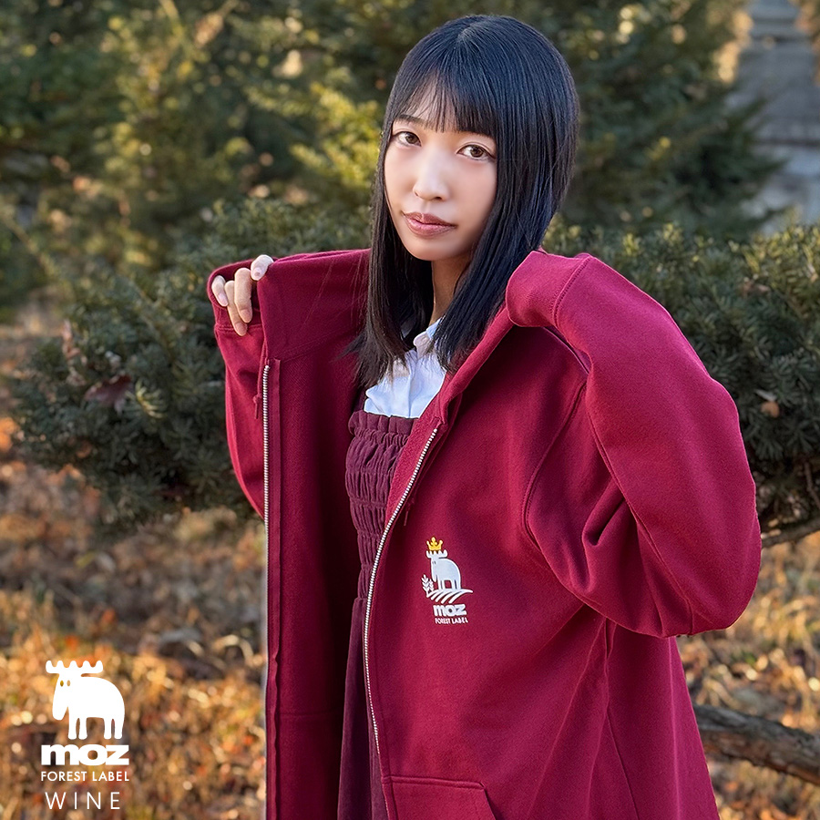 土くれプリンセス さおりの暮らし×moz FOREST LABEL コラボZIPパーカー