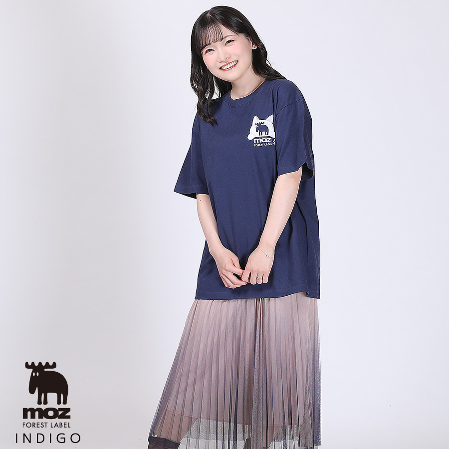 南雲穂波×moz FOREST LABEL コラボ半袖Tシャツ