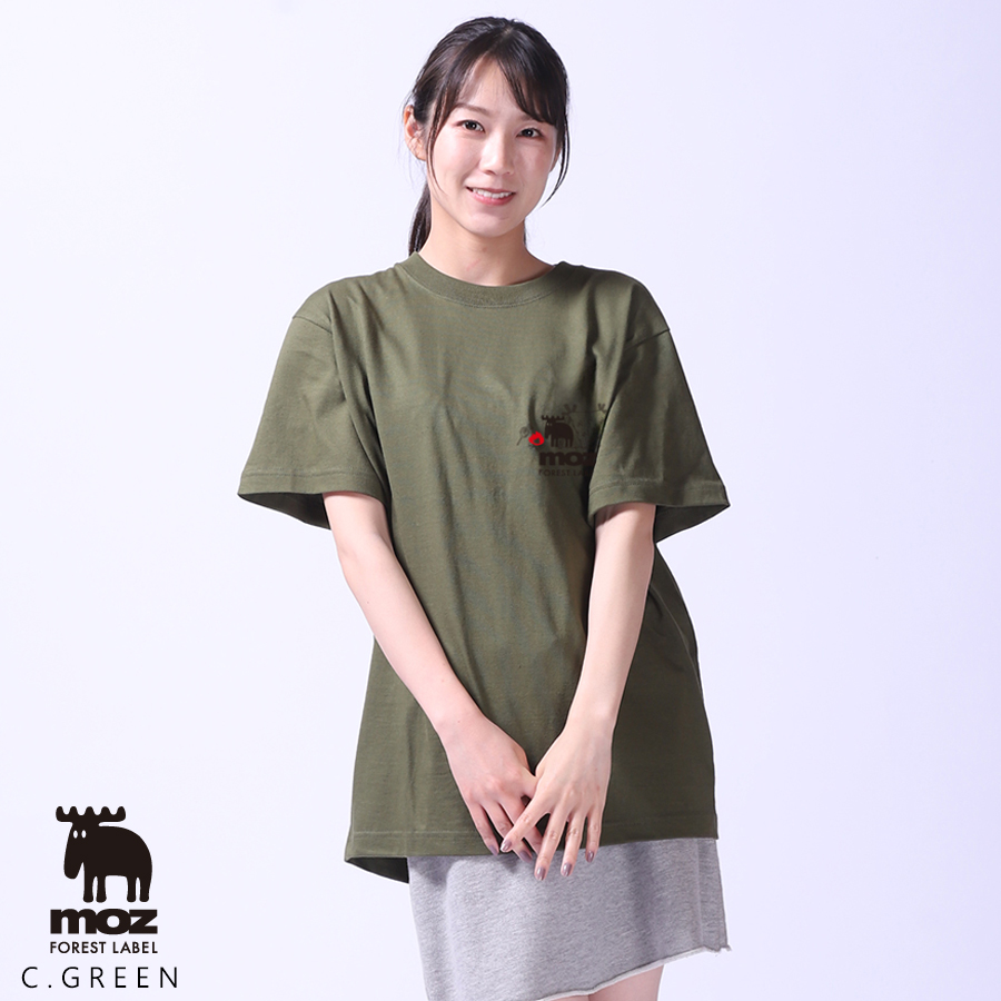 赤津芽 カメ五郎×moz FOREST LABEL コラボ半袖Tシャツ