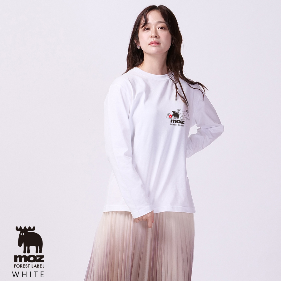 カメ五郎×moz FOREST LABEL コラボ長袖Tシャツ