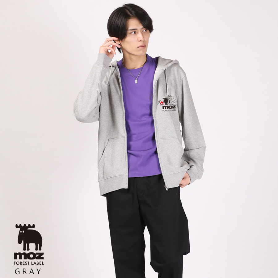カメ五郎×moz FOREST LABEL コラボZIPパーカー