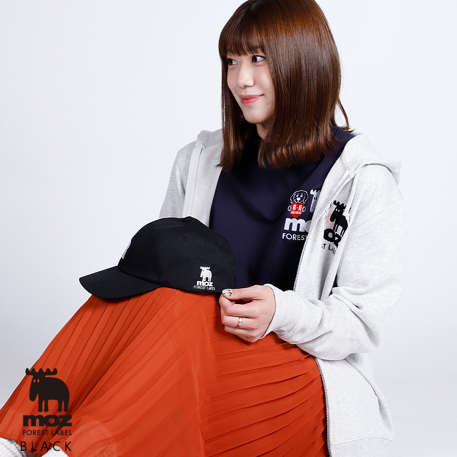 野中瑠衣×moz FOREST LABEL コラボキャップ