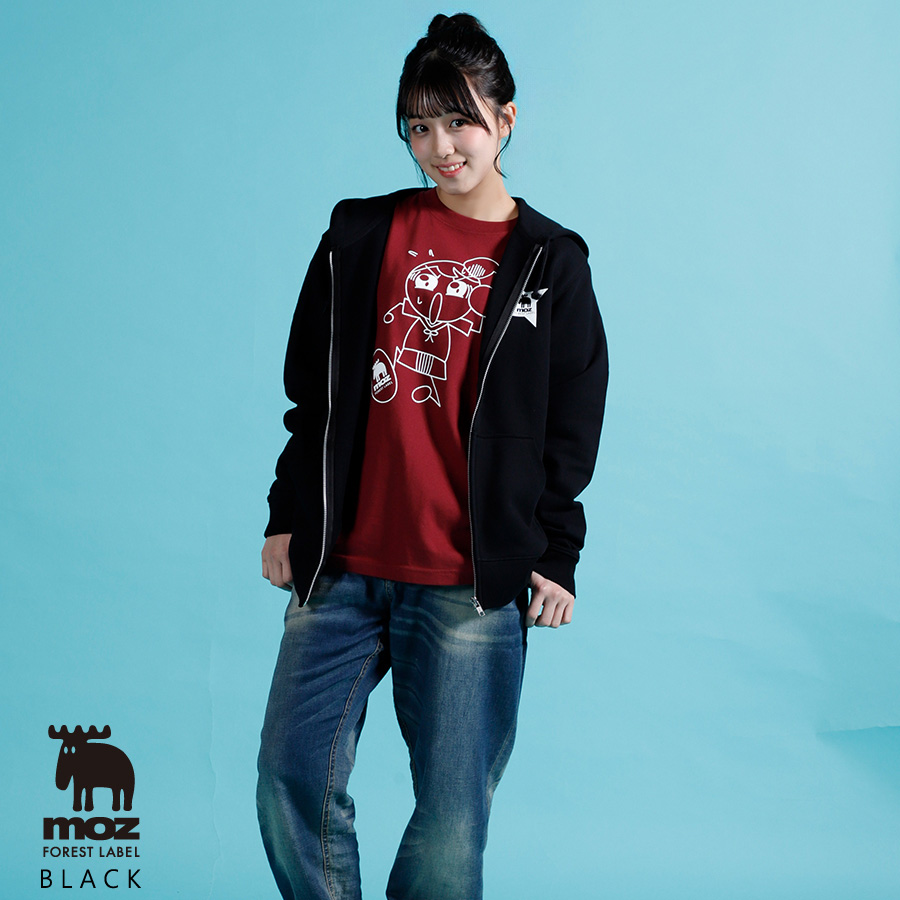 岩本理瑚 ×moz FOREST LABEL コラボZIPパーカー