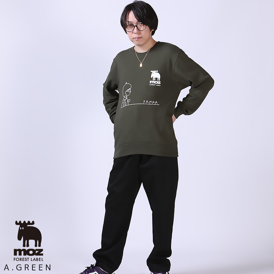 せらみかる×moz FOREST LABELコラボトレーナー
