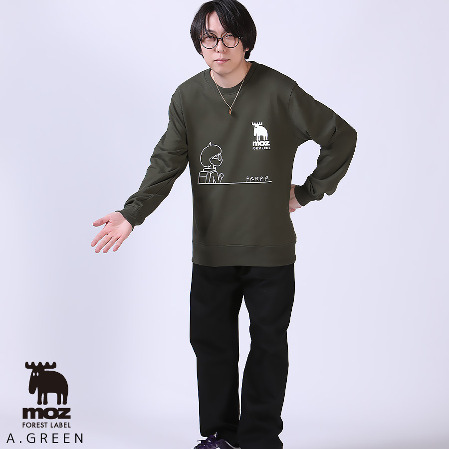 せらみかる×moz FOREST LABELコラボトレーナー