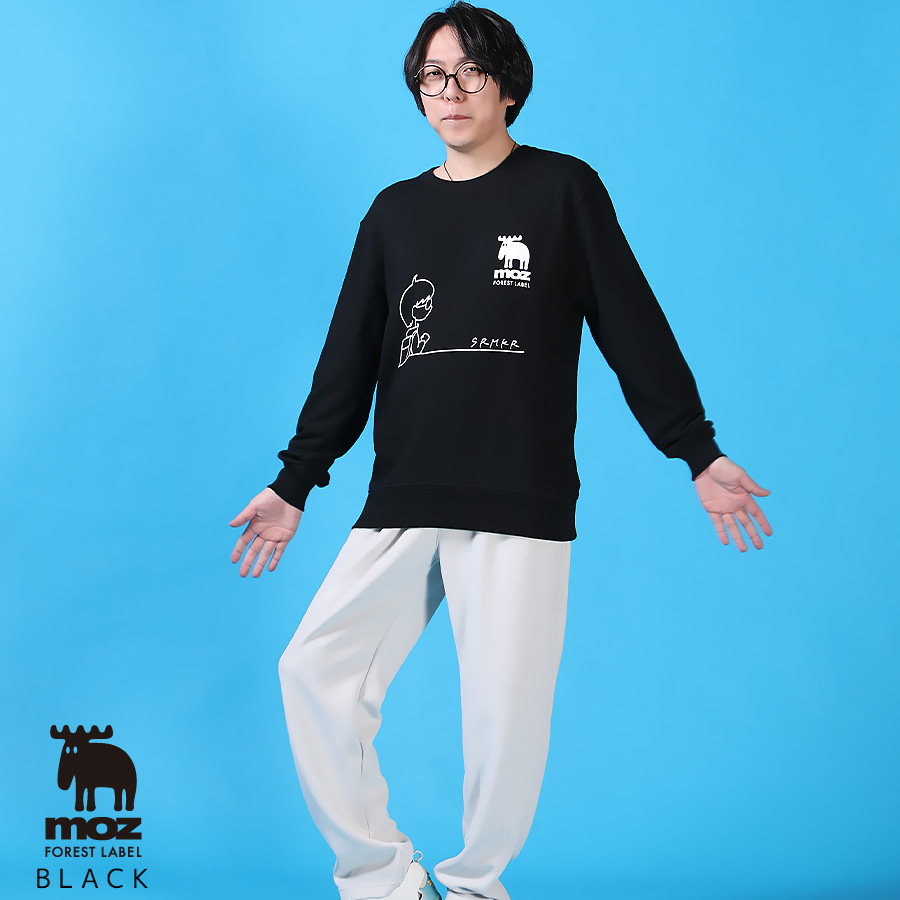 【新品未使用】clubhaus セガサミーカップ限定コラボ　 トレーナーLサイズ せらみかる×moz FOREST LABELコラボトレーナー