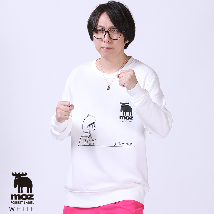 【新品未使用】clubhaus セガサミーカップ限定コラボ　 トレーナーLサイズ せらみかる×moz FOREST LABELコラボトレーナー