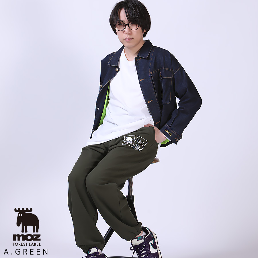 せらみかる ×moz FOREST LABEL コラボスウェットパンツ