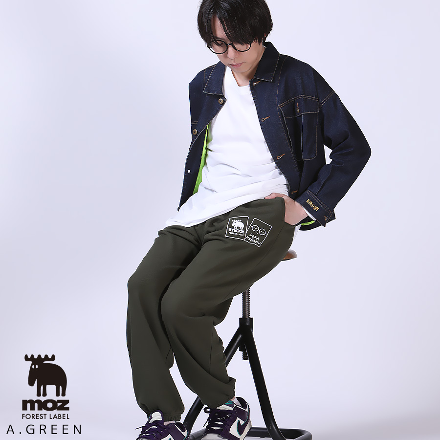 せらみかる ×moz FOREST LABEL コラボスウェットパンツ