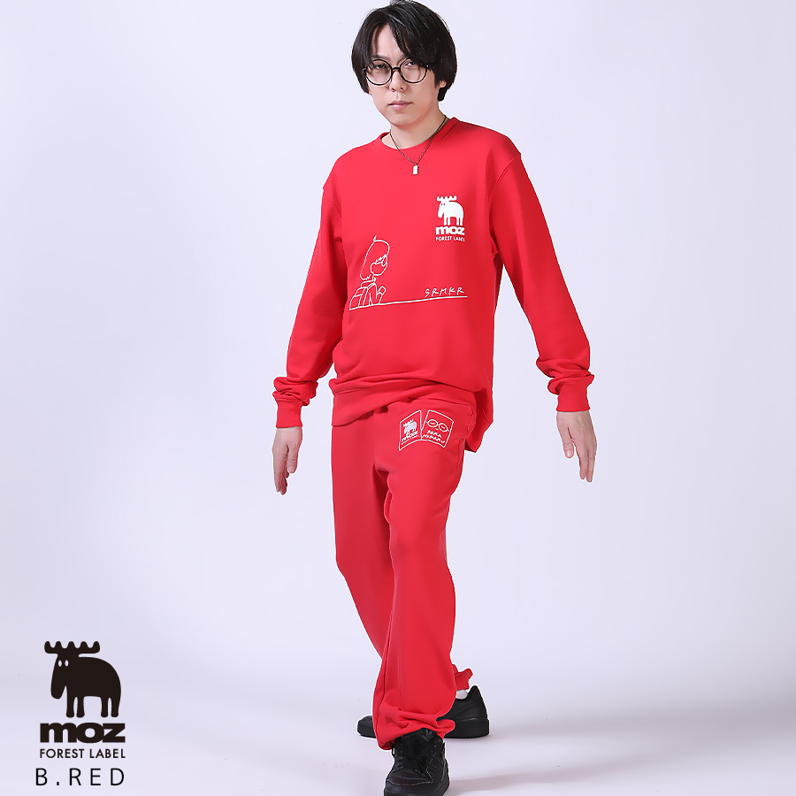 せらみかる ×moz FOREST LABEL コラボスウェットパンツ