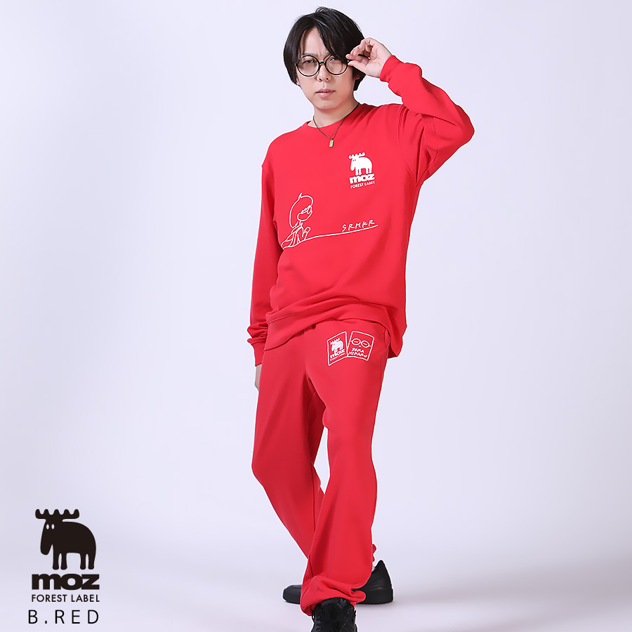 せらみかる ×moz FOREST LABEL コラボスウェットパンツ