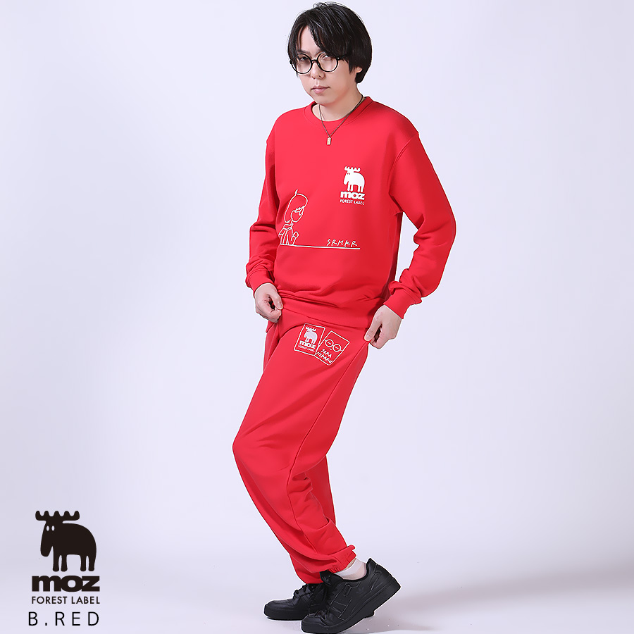 せらみかる ×moz FOREST LABEL コラボスウェットパンツ