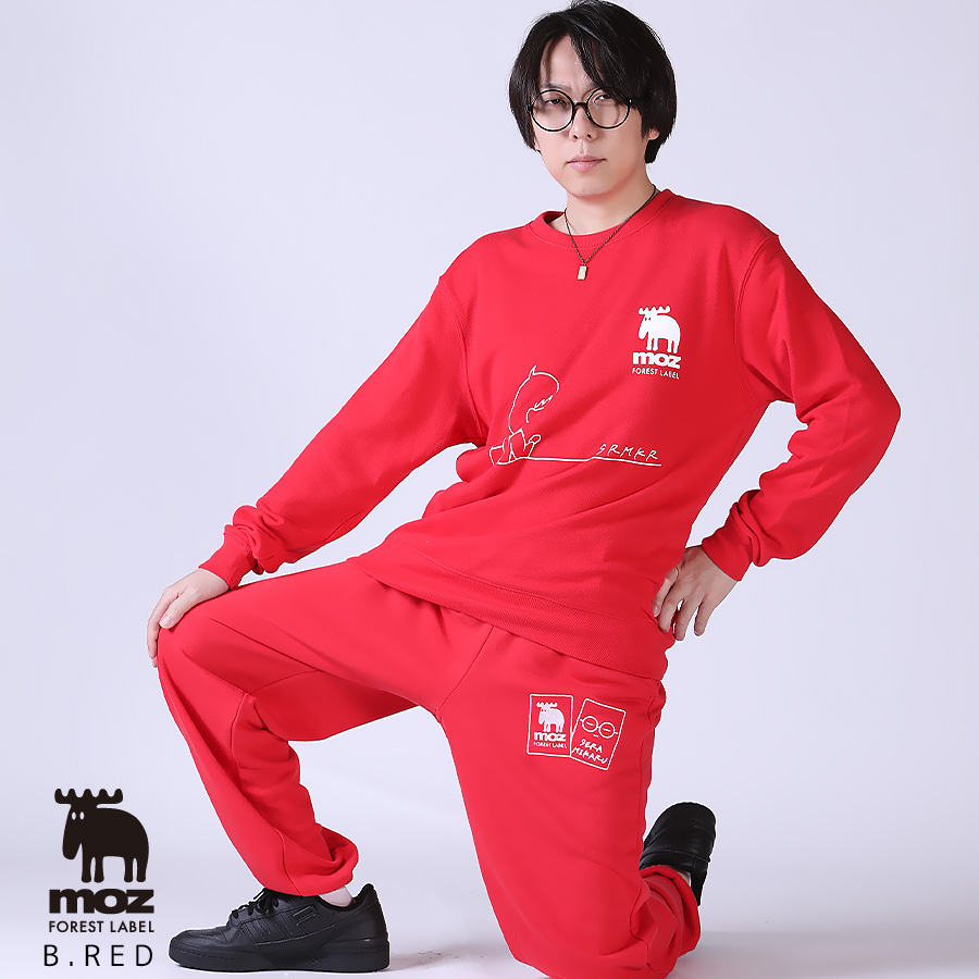 せらみかる ×moz FOREST LABEL コラボスウェットパンツ