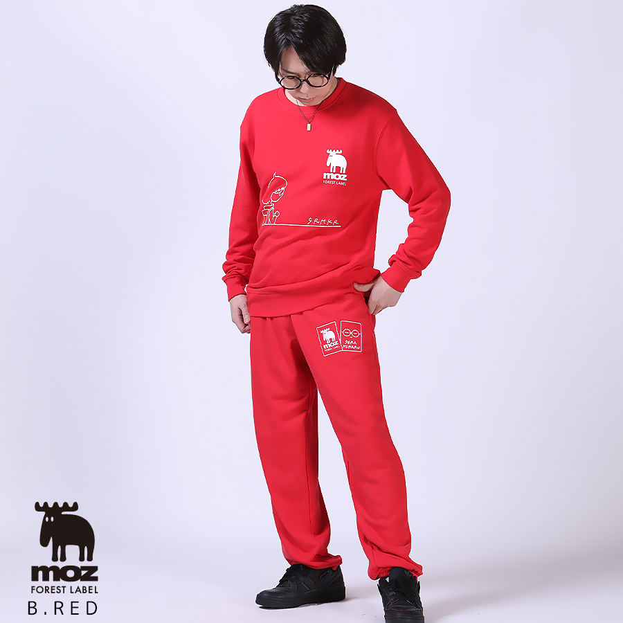 せらみかる ×moz FOREST LABEL コラボスウェットパンツ