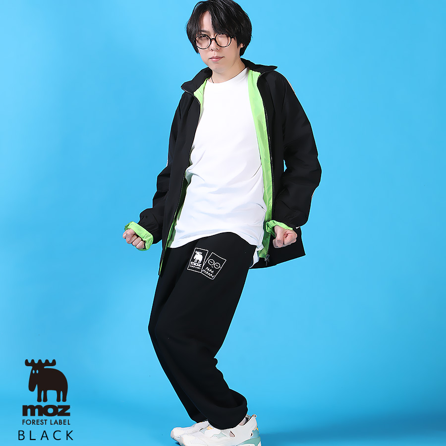 イタリア製 定価9万 レース装飾高級スウェットパンツ せらみかる ×moz FOREST LABEL コラボスウェットパンツ