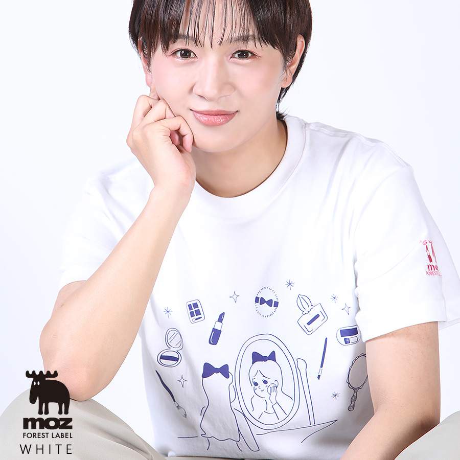 新品 ManTシャツ肖像Ver 直川貴博 ×moz FOREST LABEL コラボ半袖Tシャツ