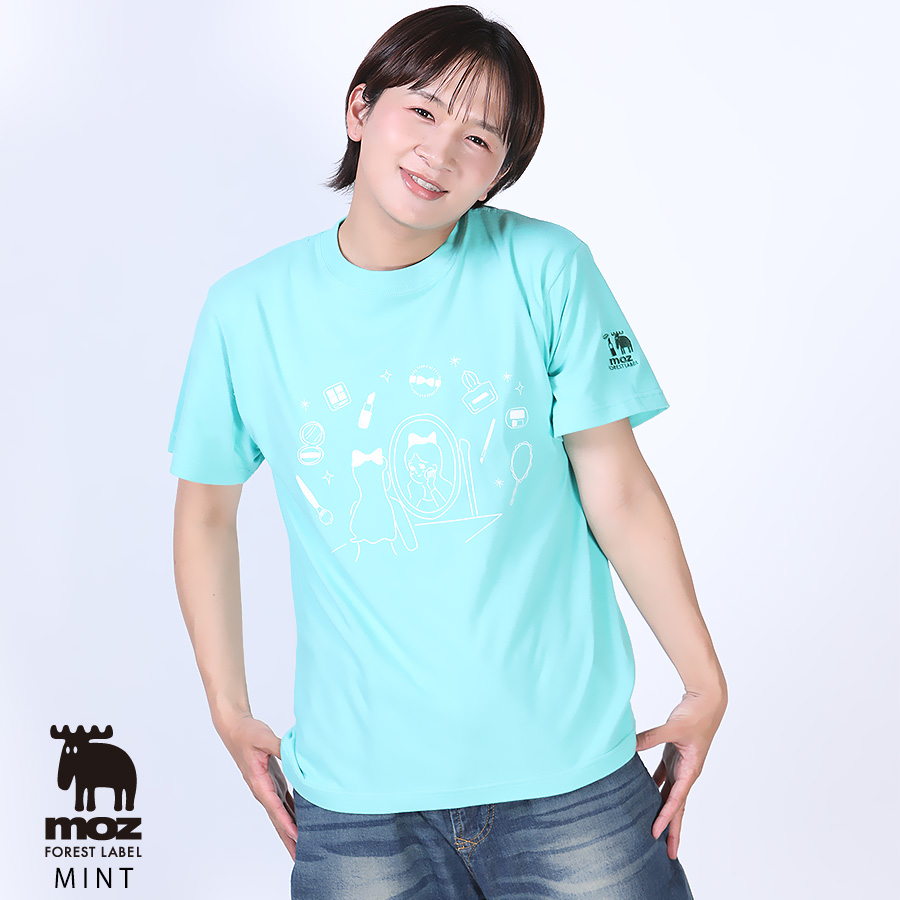 直川貴博 ×moz FOREST LABEL コラボ半袖Tシャツ