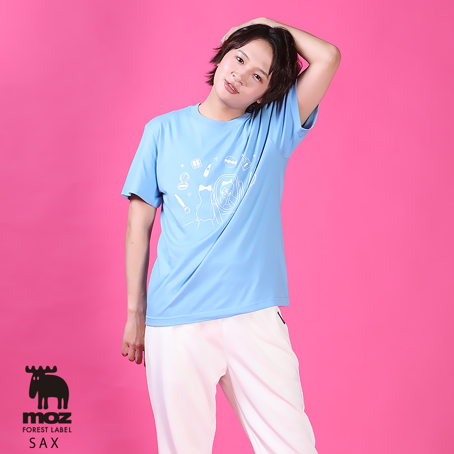直川貴博 ×moz FOREST LABEL コラボ半袖Tシャツ