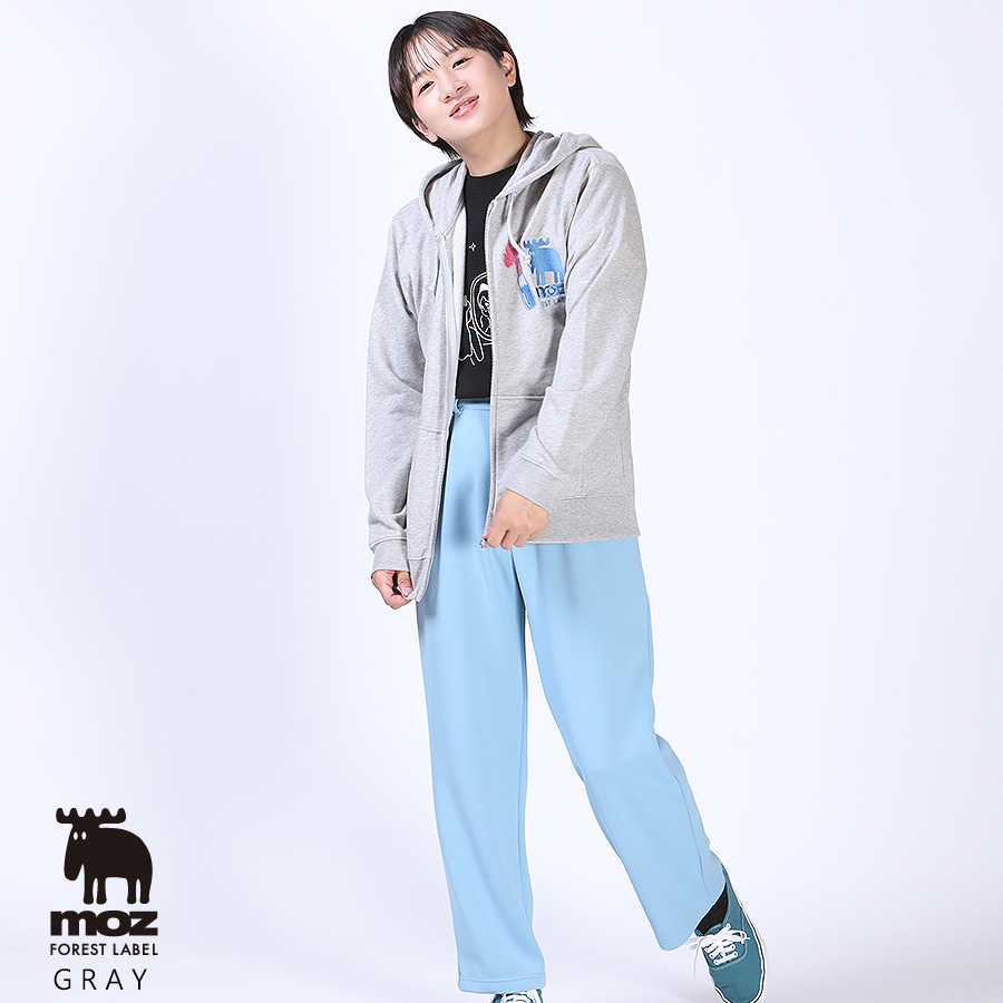 直川貴博 ×moz FOREST LABEL コラボZIPパーカー