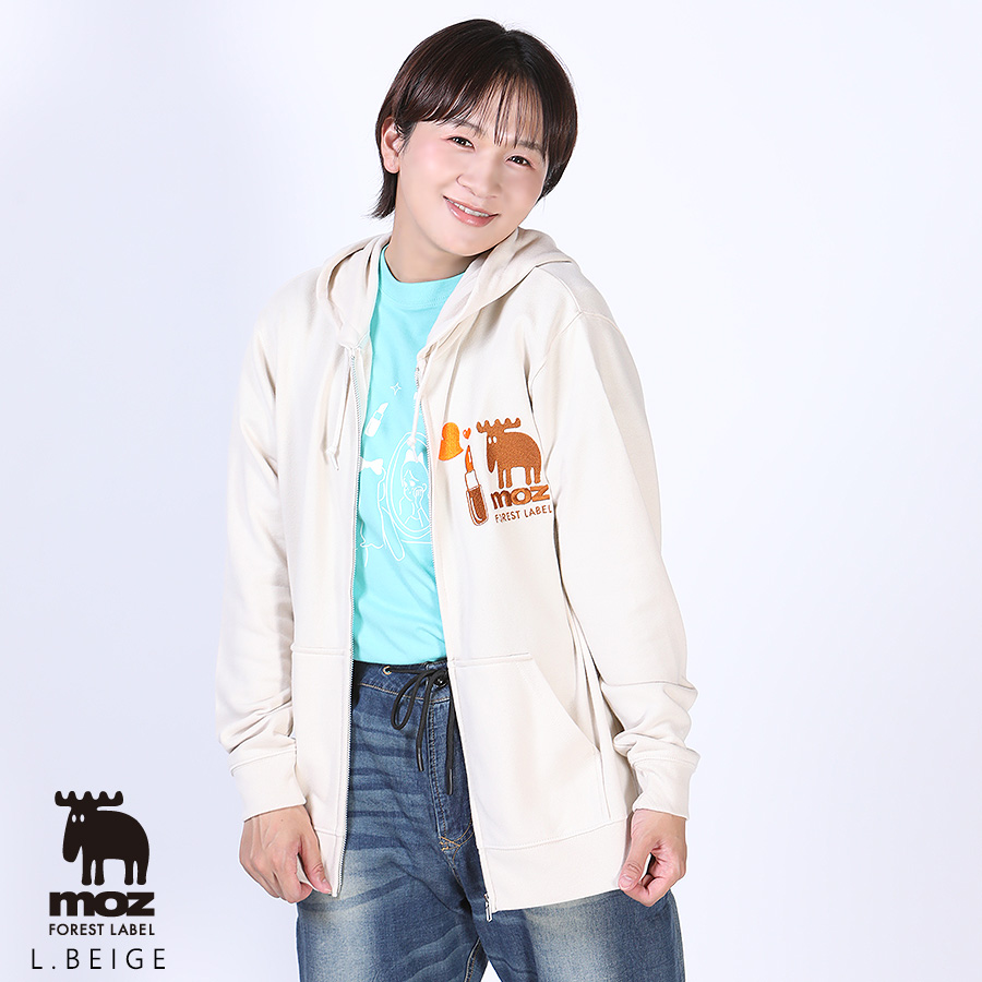 直川貴博 ×moz FOREST LABEL コラボZIPパーカー