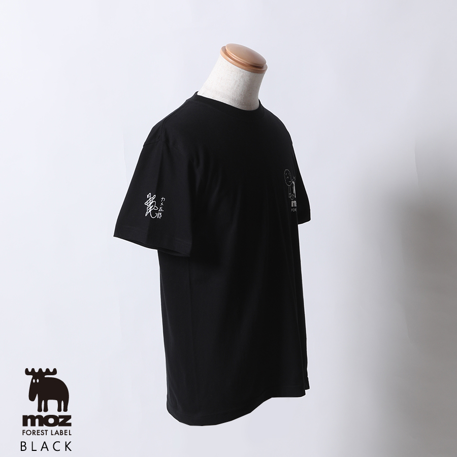 カメ五郎×moz FOREST LABEL コラボ第2弾 半袖Tシャツ