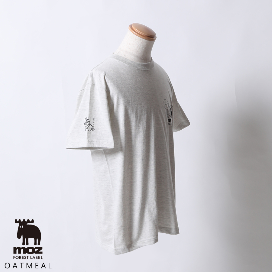 カメ五郎×moz FOREST LABEL コラボ第2弾 半袖Tシャツ