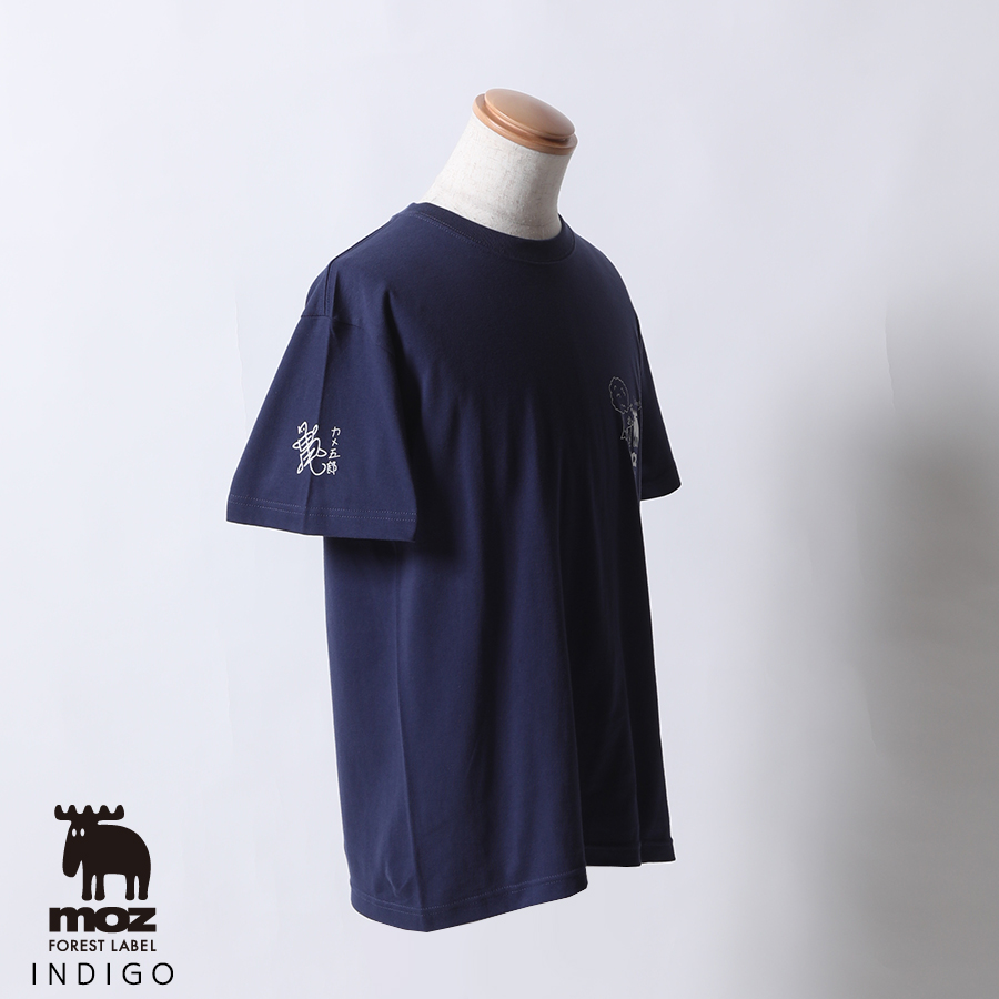 カメ五郎×moz FOREST LABEL コラボ第2弾 半袖Tシャツ