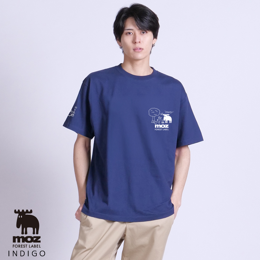 カメ五郎×moz FOREST LABEL コラボ第2弾 半袖Tシャツ