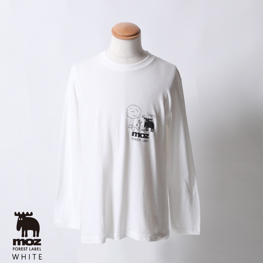 カメ五郎×moz FOREST LABEL コラボ第2弾 長袖Tシャツ