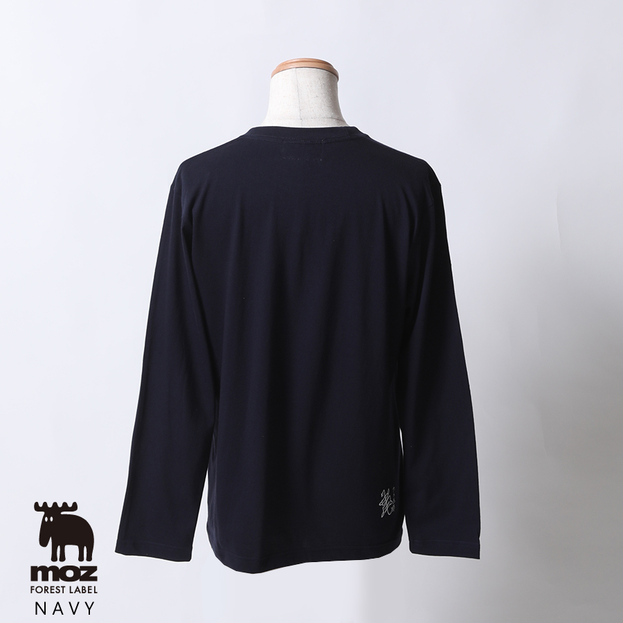 カメ五郎×moz FOREST LABEL コラボ第2弾 長袖Tシャツ