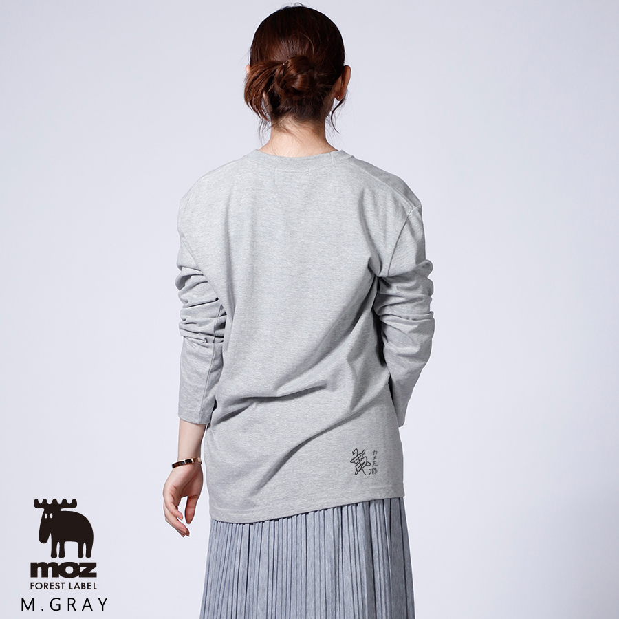 カメ五郎×moz FOREST LABEL コラボ第2弾 長袖Tシャツ