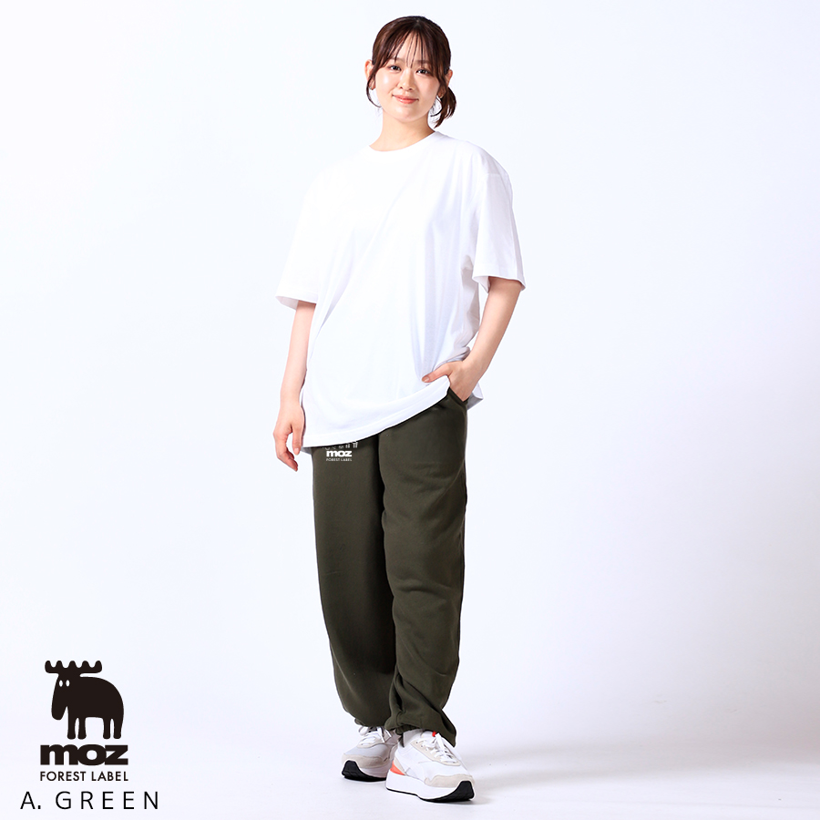 FLAGSTAFF スウェットパンツ カメ五郎×moz FOREST LABEL コラボ第2弾 スウェットパンツ