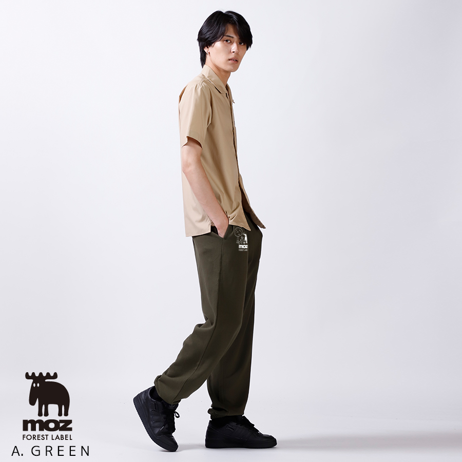 カメ五郎×moz FOREST LABEL コラボ第2弾 スウェットパンツ