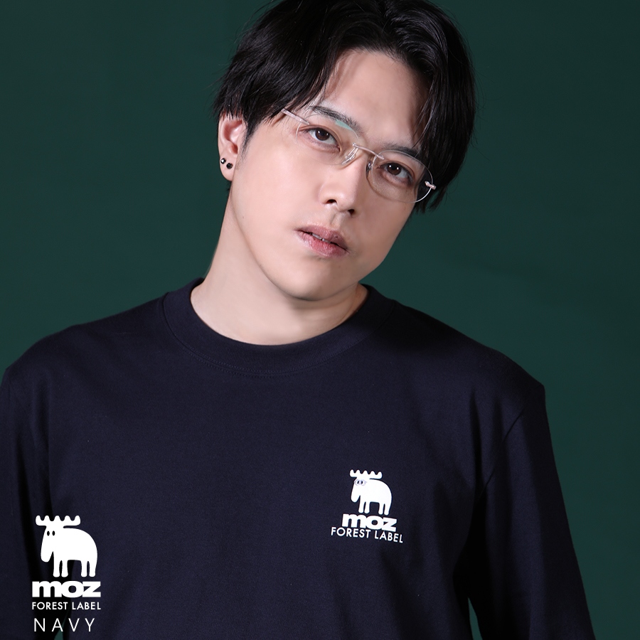 KUN×moz FOREST LABEL コラボ長袖Tシャツ