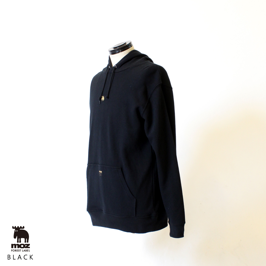 moz FOREST LABEL ロゴ刺繍プルオーバーパーカー◆